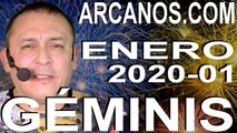 GEMINIS ENERO 2020 ARCANOS.COM - Horóscopo 29 de diciembre de 2019 a 4 de enero de 2020 - Semana 1