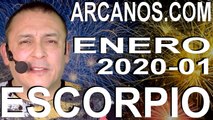 ESCORPIO ENERO 2020 ARCANOS.COM - Horóscopo 29 de diciembre de 2019 a 4 de enero de 2020 - Semana 1