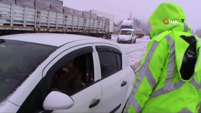 Seydişehir- Antalya karayolunda zincirsiz araçların geçişine izin verilmiyor