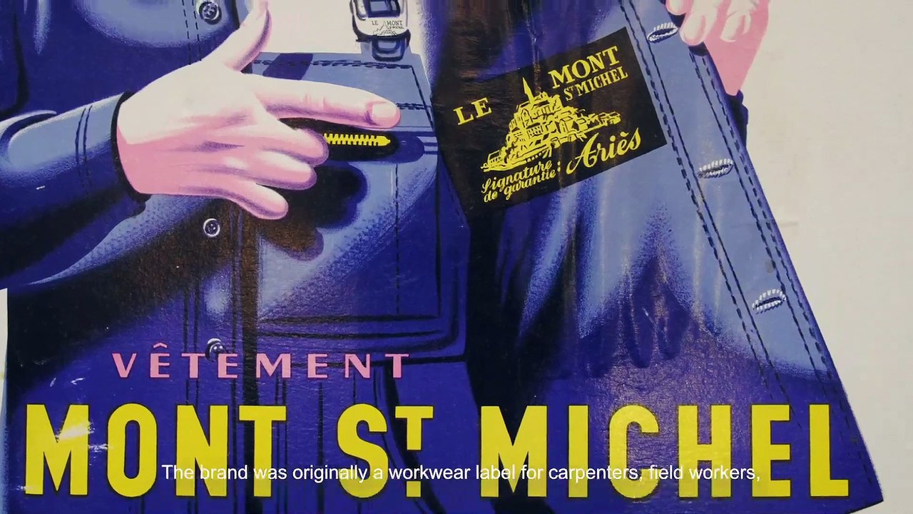 Le Mont St Michel, une marque de vêtements de travail fondée en 1913 -  Vidéo Dailymotion