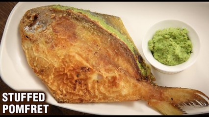 Video herunterladen: Stuffed Pomfret | Paplet Fry | How To Make Stuffed Pomfret Fry | Seafood | Fish Recipe By Varun