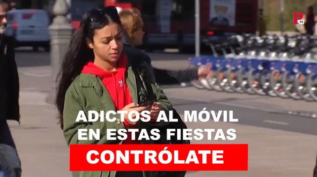 Adictos al móvil: en estas fiestas contrólate