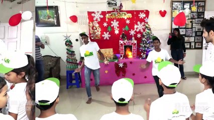Kartik Aryan Celebrating Christmas With NGO Kids Shed Organization