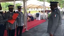 1164 gendarmes décorés ce matin par le Commandant Supérieur de la Gendarmerie, le Général de Brigade Alexandre Touré Apalo, a l’Ecole de Gendarmerie d’Abidjan