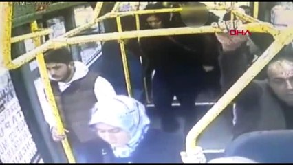 Minibüste anneden taciz iddiası dayağı