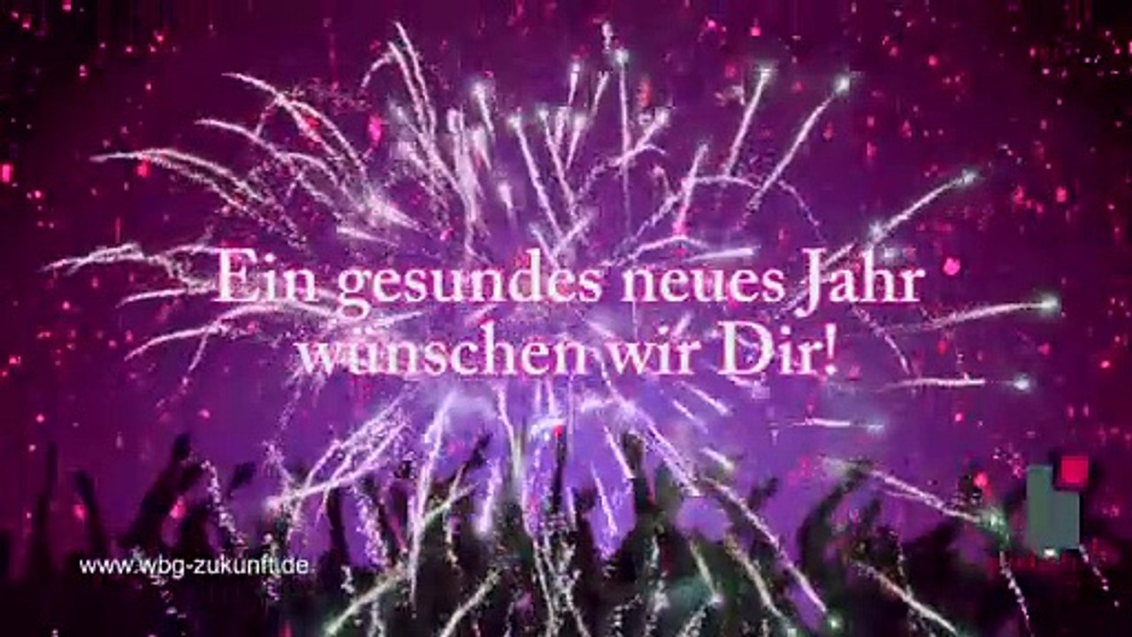 Danke für 2019 und ein gesundes neues jahr 2020 wünscht das team der wbg zukunft eg ! (video von karrideo)