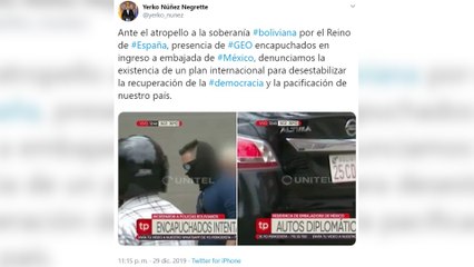 Bolivia denuncia "un plan" para "desestabilizar" el país