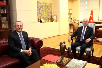 Bakan Çavuşoğlu, Libya tezkeresi için Kemal Kılıçdaroğlu'nu ziyaret etti! CHP tezkereye tepki gösterdi