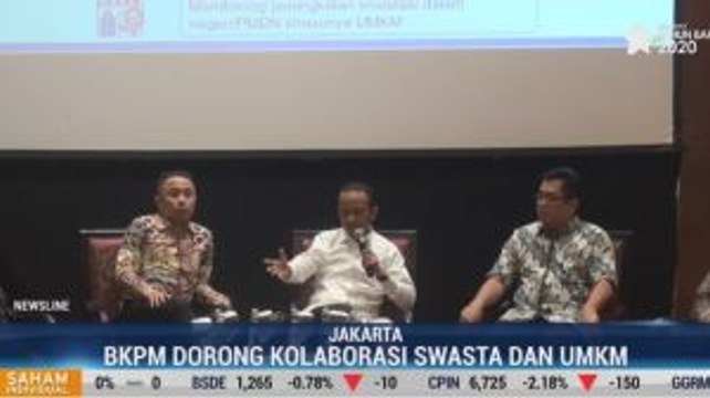 BKPM Dorong Kerja Sama Investor Asing dengan UMKM