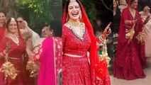 Mona Singh dances on Desi Girl during Wedding function | FilmiBeat