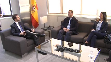 Casado conversa con senador boliviano Óscar Ortiz sobre el incidente diplomático