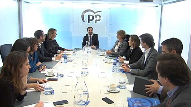 Casado preside el Comité de Dirección del Partido Popular