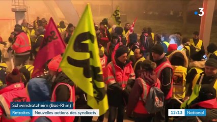 Grève contre la réforme des retraites : les syndicats poursuivent leurs actions