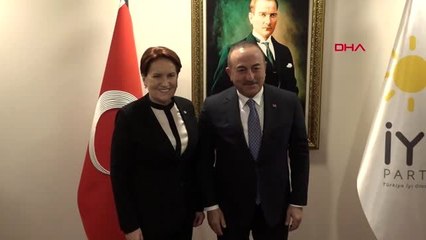 Ankara-çavuşoğlu tezkere konusunda iyi parti'yi ziyaret etti-aktuel