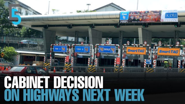 EVENING 5: Cabinet to decide on highways next week