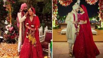Mona Singh is a 'Priyanka Chopra-inspired' bride in her big fat Punjabi wedding  । Filmibeat