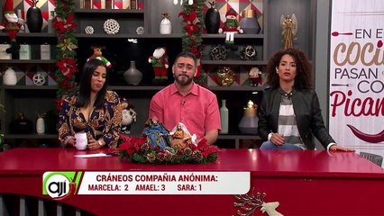 Cráneos, Compañiía, anónima | Con Sara, Amael y Marcela - Nex Panamá