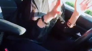 Arabic Mujra Dance in Car