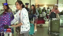 Ilang OFWs, emosyonal sa pag-uwi sa bansa ngayong bagong taon