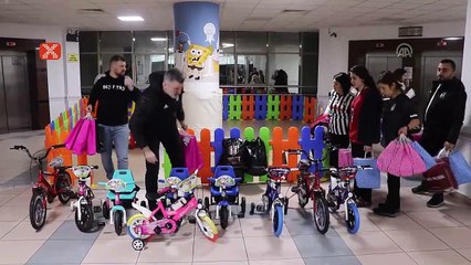 Aydınlı Beşiktaşlılardan hasta çocuklara yeni yıl sürprizi