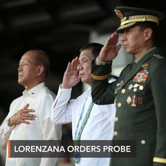 Lorenzana wants sanctions over doctored photo of surrendered rebels