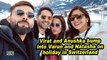 Virat and Anushka bump into Varun and Natasha on holiday in Switzerland