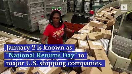 UPS Predicts Millions of Holiday Gift Returns on Jan. 2