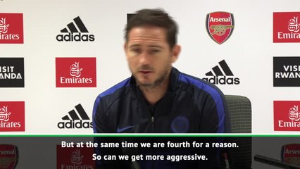 We need aggression not possession - Lampard
