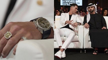 مجوهرات كريستيانو رونالدو الفاخرة تشعل الأجواء.. لن تصدقوا سعرها
