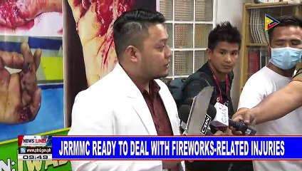 JRRMMC ready to deal with fireworks-related injuries
