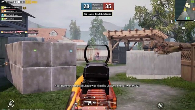PUBG MOBILE 30 KILLS TDM GAMEPLAY TEAM DEATH MATCH MVP DYNAMO GAMING