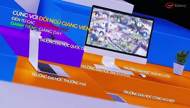 Giới thiệu hệ thống học tập online Edemy.vn dành cho Sinh Viên và Giảng Viên Đại Học đầu tiên tại Việt Nam