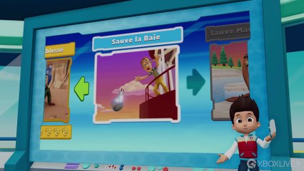 PAW Patrol La Pat Patrouille en mission 15 minutes de gameplay sur Xbox One X hd