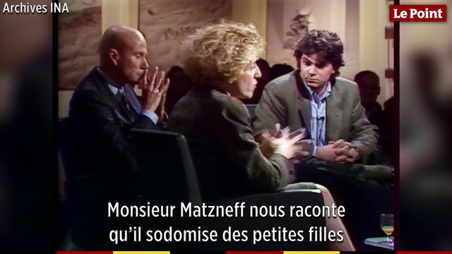 Passe d'armes entre Gabriel Matzneff et Denise Bombardier