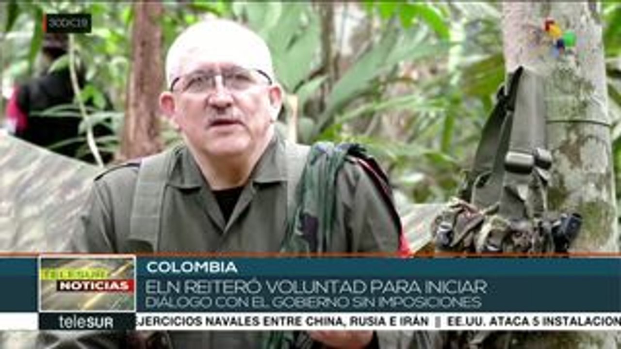Comandante del ELN llama al pdte. Iván Duque a retomar diálogos de paz