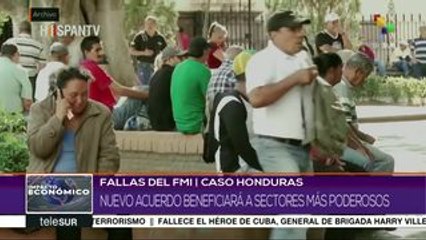 FMI condiciona préstamo de 311 mdd al gobierno hondureño