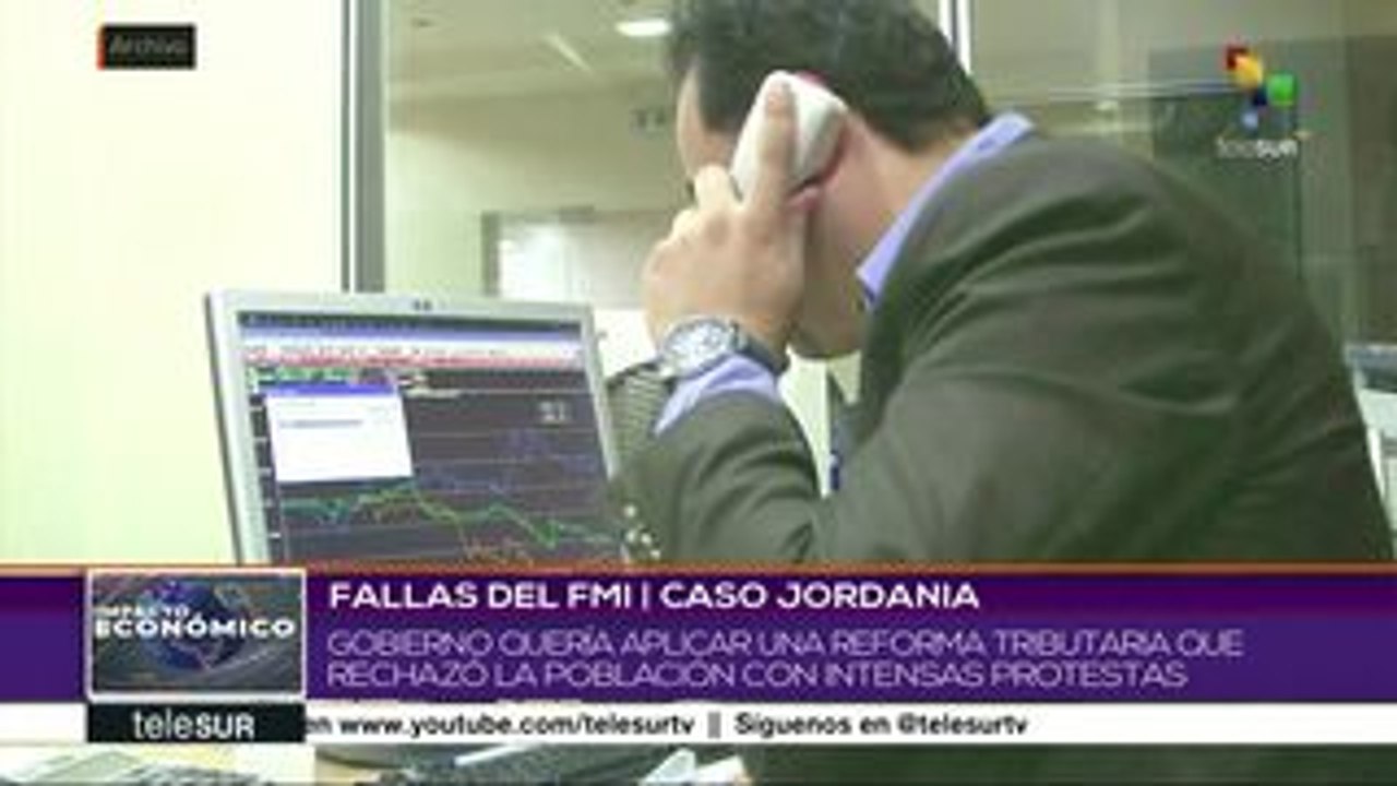 Jordania, país víctima de fallidas recetas del FMI en África