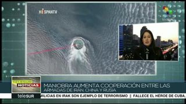 Rusia, China e Irán cumplen con acuerdo militar con maniobras navales