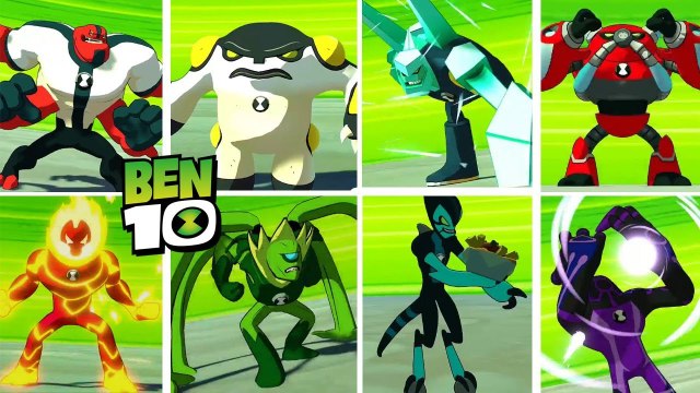 Ben 10 All Ultimate Attacks All Transformations & Aliens