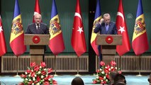 Cumhurbaşkanı Erdoğan - Moldova Cumhurbaşkanı Dodan ortak basın toplantısı