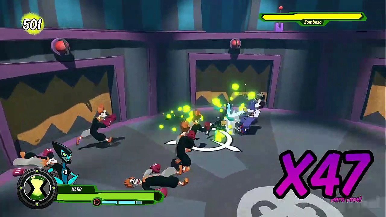 Ben 10 Walkthrough Part 3 Gameplay (PS4, XB1, Switch, PC) No Commentary - Zombozo Boss