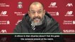 Decisions are taken by referees 'miles away' - Nuno on VAR