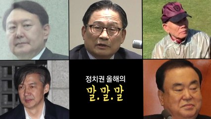 [영상] 정치권 올해의 말.말.말 / YTN