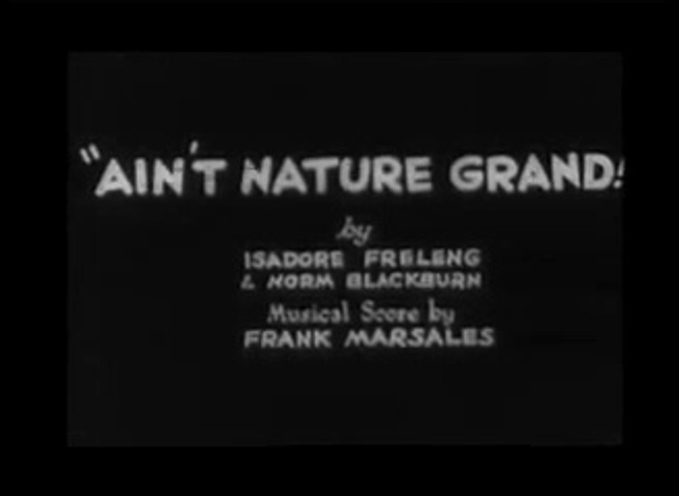 BOSKO: AIN'T NATURE GRAND