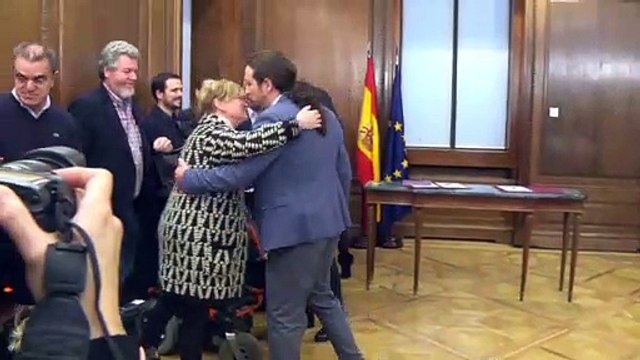 Sánchez e Iglesias presentan su programa de Gobierno de coalición