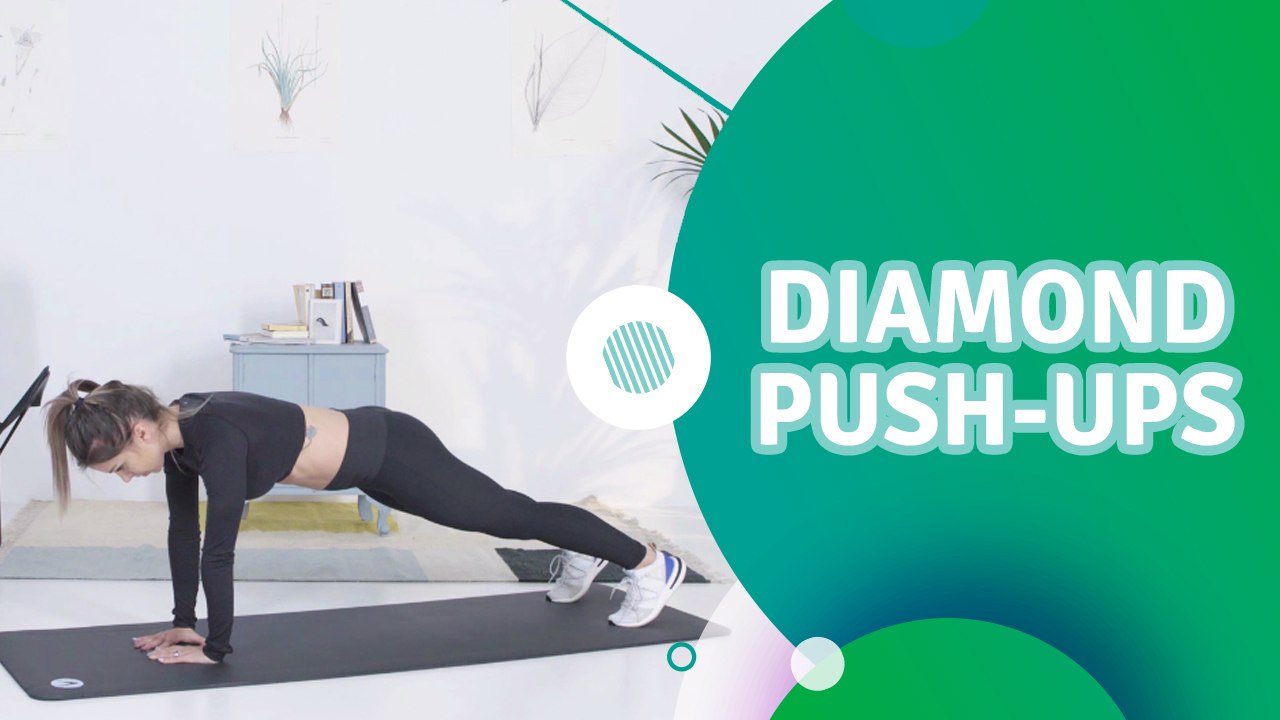 Diamond Push-ups - Du Bist Fit