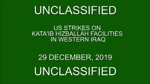 U.S. Conducts Strikes On Kataib Hezbollah Positions In Iraq