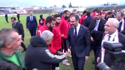 Hatay iskenderun'a yaklaşık 100 milyon tl'lik spor tesisi için imzalar atıldı