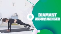 Diamant armbøjninger - Fit Og Frisk