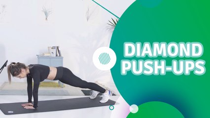 Diamond push-ups - Fit People